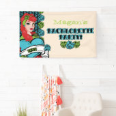 Pin-up Girl, Rock-a-Billy party Banner (Insitu)