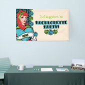 Pin-up Girl, Rock-a-Billy party Banner (Beurs)