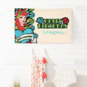 Pin-up Girl, Rock-a-Billy party Banner (Insitu)