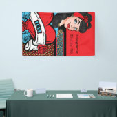 Pin-up Girl, Rock-a-Billy party Spandoek (Beurs)