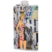 Pin-Up Hart Relatie Fles Heupfles (Links)