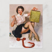 Pin-up het Cadeau van de Wrapping Briefkaart (Voorkant)