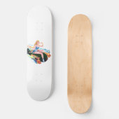 Pin Up II Persoonlijk Skateboard (Voorkant)