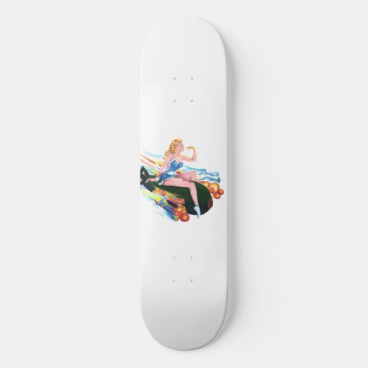 Pin Up II Persoonlijk Skateboard (Voorkant)