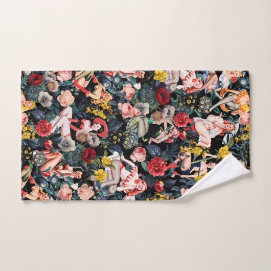 Pin-up III Bad Handdoek (Handdoek)