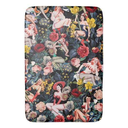 Pin-up III Badmat (Voorkant Verticaal)