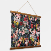 Pin-up III Hangend Wandkleed (Gebogen)