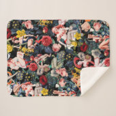 Pin-up III Sherpa Deken (Voorkant (horizontaal))