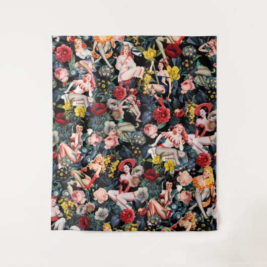 Pin-up III Wandkleed (Voorkant)