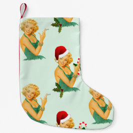  pin-up kerst kerstkous kleine kerstsok