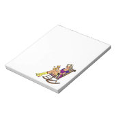  Pin-up Lady Notitieblok (Linkerzijde)