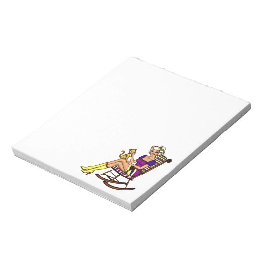  Pin-up Lady Notitieblok (Linkerzijde)