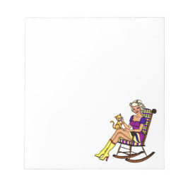 Pin-up Lady Notitieblok