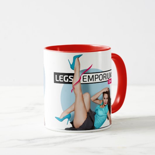 Pin Up Legs Goddess Mok (Voorkant rechts)