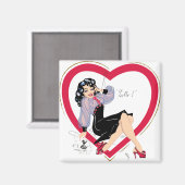 Pin-up Magnet (Voorkant / Achterkant)