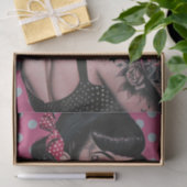 Pin Up Meisje10 Tissuepapier (Geschenk)