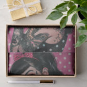  Pin Up Meisje11 Tissuepapier (Geschenk)