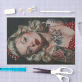 Pin Up Meisje17 Tissuepapier (Craft)