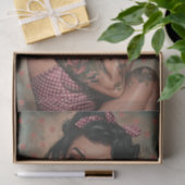  Pin Up Meisje1 Tissuepapier (Geschenk)