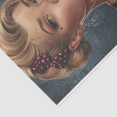 Pin Up Meisje20 Tissuepapier (Detail)