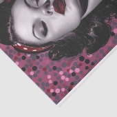  Pin Up Meisje4 Tissuepapier (Detail)