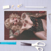 Pin Up Meisje9 Tissuepapier (Craft)