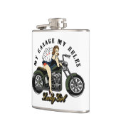  Pin Up Meisje Flask Heupfles (Links)