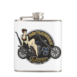  Pin Up Meisje Flask Heupfles