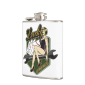  Pin Up Meisje Flask Heupfles (Links)