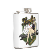  Pin Up Meisje Flask Heupfles (Rechts)