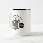  Pin Up Meisje Koffie Mok (Voorkant links)