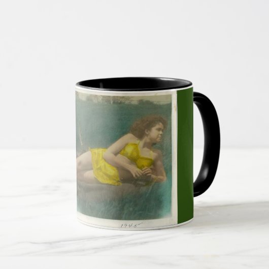 pin-up meisje mok (Voorkant rechts)