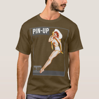 Pin-up Meisje Pinup Magazine T-shirt