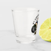  Pin Up Meisje Shot Glass Glas (Links)