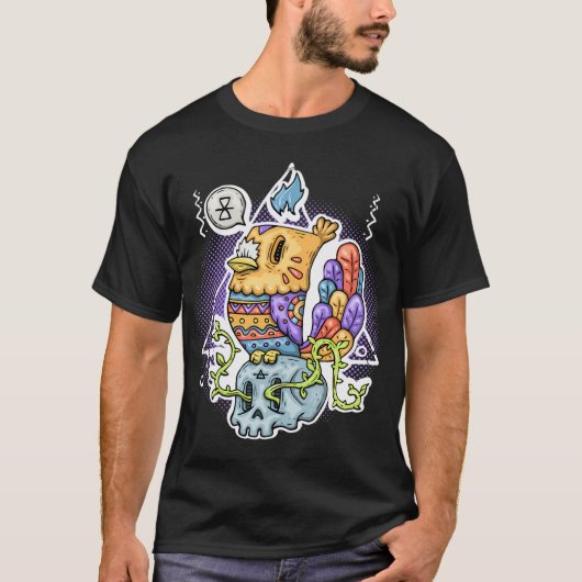 Pin Up Meisje. T-shirt (Voorkant)