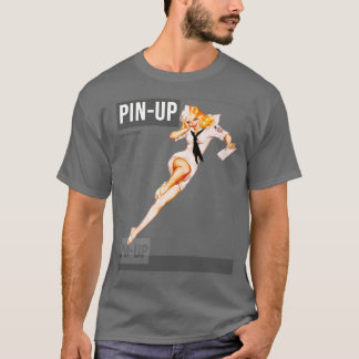 Pin-up meisje Vintage Pinup Magazine 32 T-shirt