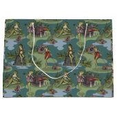  pin-up-meisjes kikkers groot cadeauzakje (Voorkant)