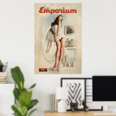 Pin-Up Mirror Poster (Thuiskantoor)