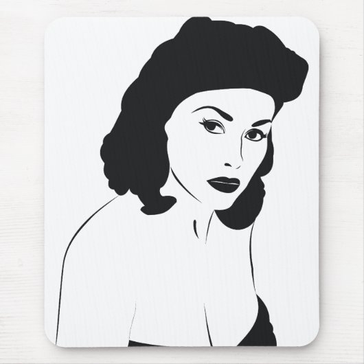 Pin Up Muismat (Voorkant)