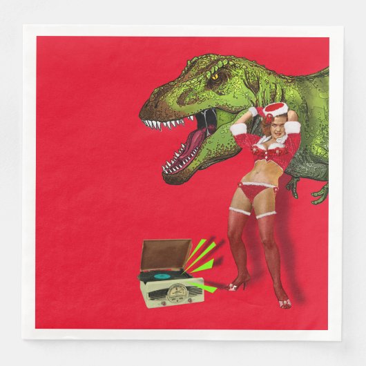 Pin-up Navideña Jurásica Servet (Voorkant)