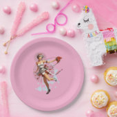 Pin-Up Party-Bord Papieren Bordje (Feest)