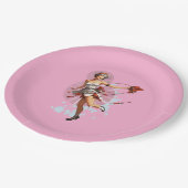 Pin-Up Party-Bord Papieren Bordje (Gekanteld)