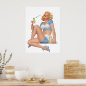 Pin-up Poster (Keuken)