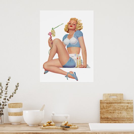 Pin-up Poster (Keuken)