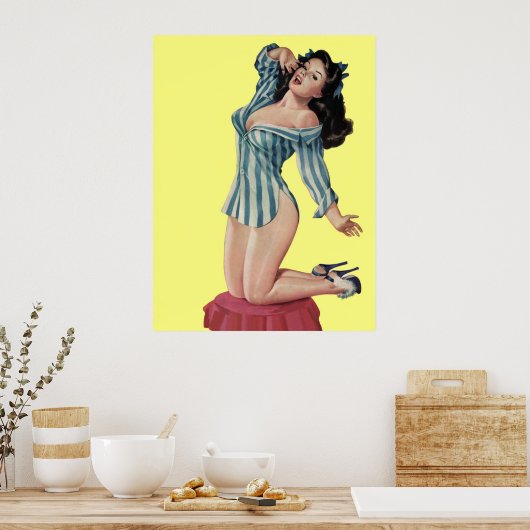 Pin-up Poster (Keuken)