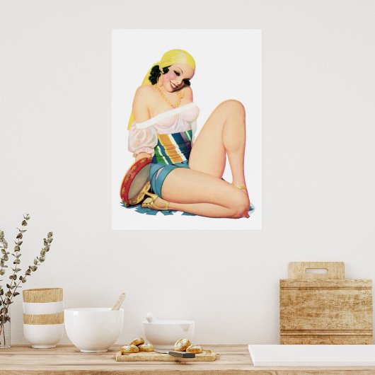 Pin-up Poster (Keuken)