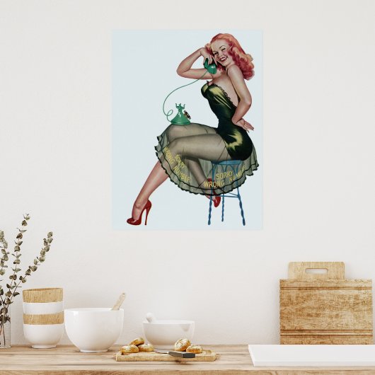 Pin-up Poster (Keuken)