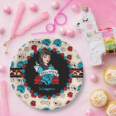 Pin-up, Rock-A-Billy Papieren Bordje (Feest)