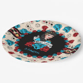 Pin-up, Rock-A-Billy Papieren Bordje (Gekanteld)