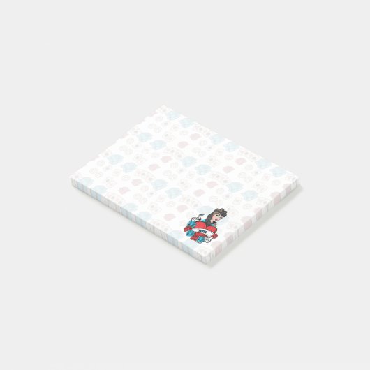 Pin-up, Rock-A-Billy Post-it® Notes (Schuin)